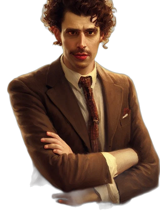 staff, face, jacket, hat transparent PNG cut-out