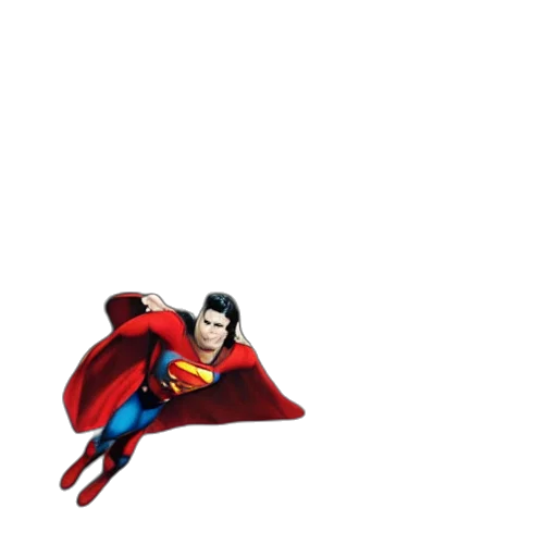 comic book art, 3d render, pixel art, concept art, old, polaroid, photo, superman transparent PNG cut-out