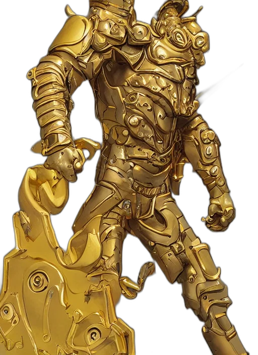 robot, staff, sword, dragon, concept art, fantasy art, 3d render, photorealistic transparent PNG cut-out