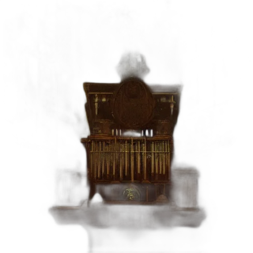 furniture, crown, robot, face transparent PNG cut-out