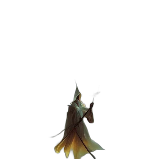 staff, dragon, creature, weapon, concept art, fantasy art, pixel art, 3d render transparent PNG cut-out