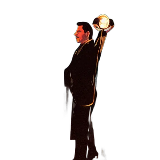 staff, concept art, 3d render, bioshock transparent PNG cut-out