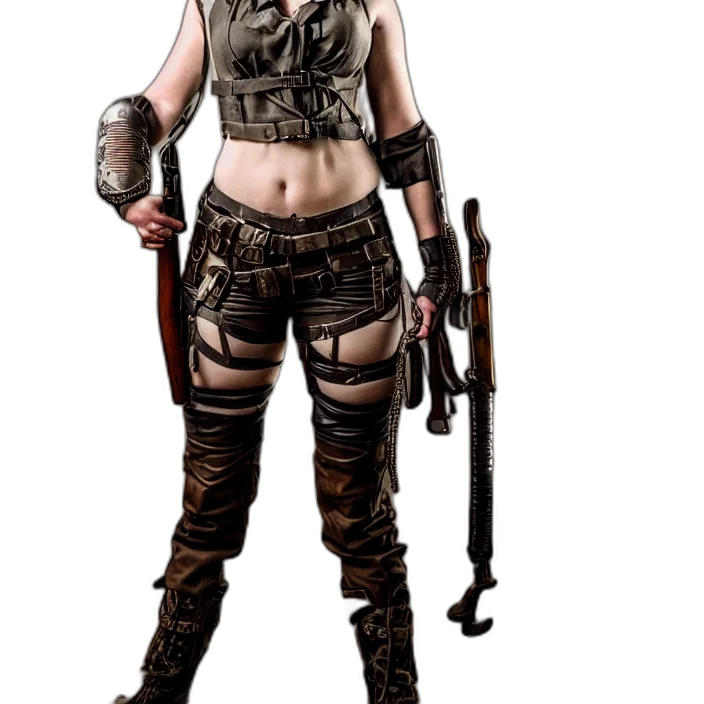 weapon, staff, concept art, cyberpunk transparent PNG cut-out