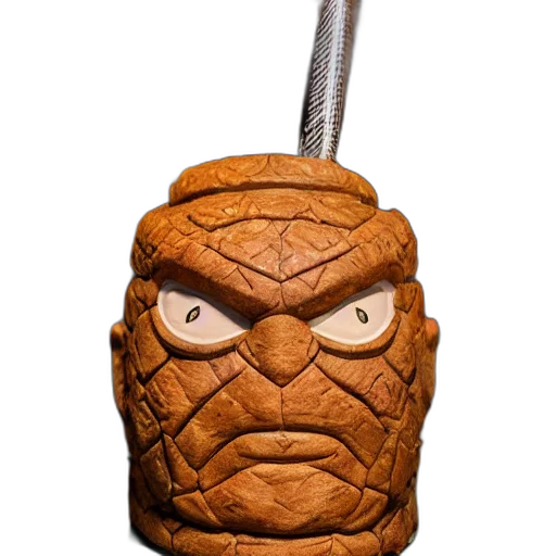 mask, face, staff, creature transparent PNG cut-out