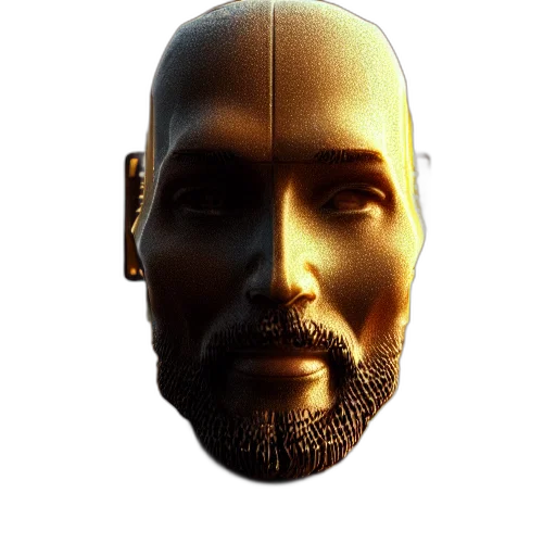 mask, face, robot, crown transparent PNG cut-out