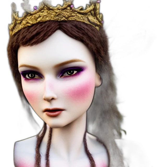 crown, jewelry, fantasy art, 3d render, photorealistic, concept art, pastel, dark transparent PNG cut-out
