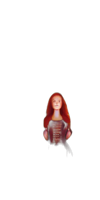 dress, robot, hair, creature, pixel art, 3d render, concept art, cartoon transparent PNG cut-out