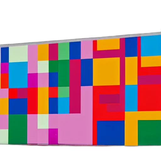 3d render, pixel art, concept art, colorful transparent PNG cut-out