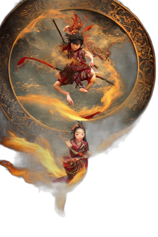 dragon, fantasy art, concept art, photorealistic transparent PNG cut-out