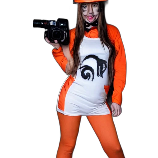 staff, dress, robot, weapon transparent PNG cut-out