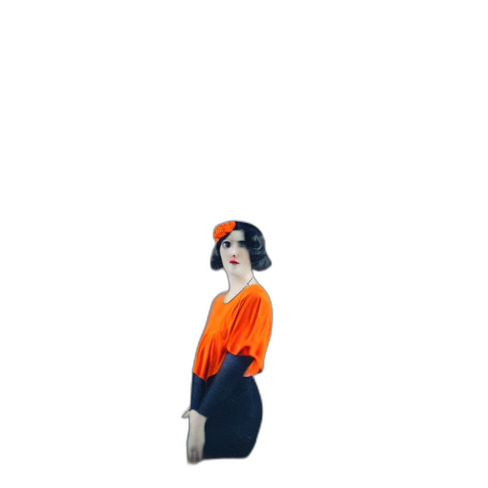 dress, staff, jacket, hat, 3d render, pixel art, concept art, cartoon transparent PNG cut-out
