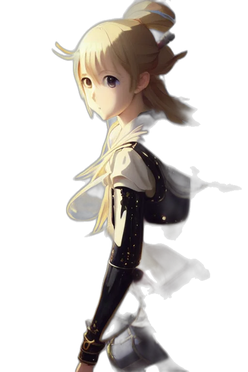 dress, staff, crown, robot transparent PNG cut-out