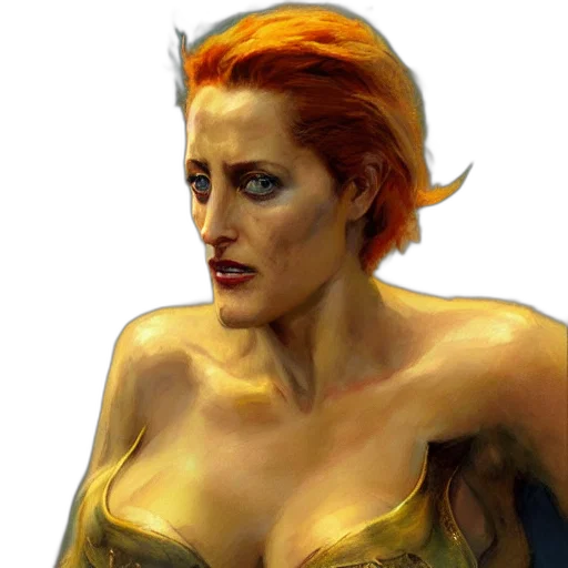 face, comic book art, concept art, fantasy art transparent PNG cut-out