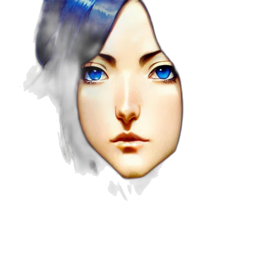 face, mask, crown, staff transparent PNG cut-out