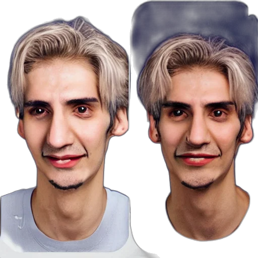 face, mask, hair, creature transparent PNG cut-out