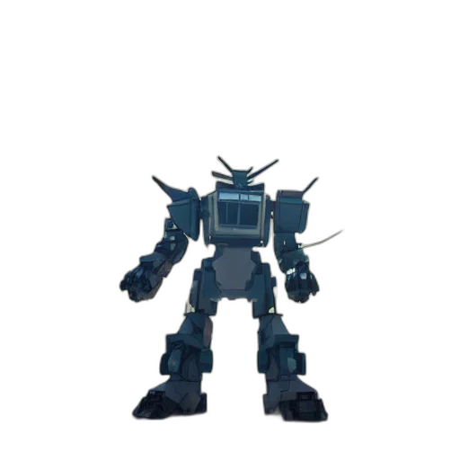 robot, weapon, creature, staff transparent PNG cut-out