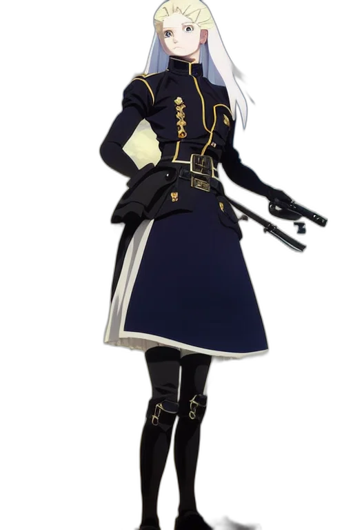 staff, jacket, sword, dress transparent PNG cut-out