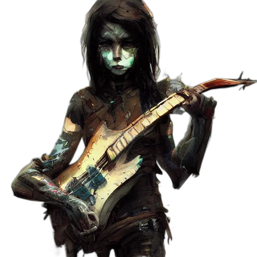 weapon, staff, concept art, fantasy art, pixel art, comic book art, dark, paint transparent PNG cut-out