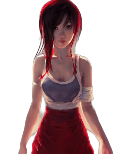 dress, staff, concept art, fantasy art transparent PNG cut-out