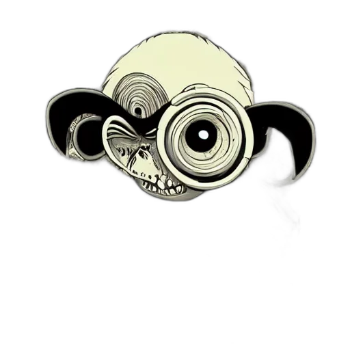 mask, jewelry, staff, flower, concept art, 3d render, cartoon, comic book art transparent PNG cut-out