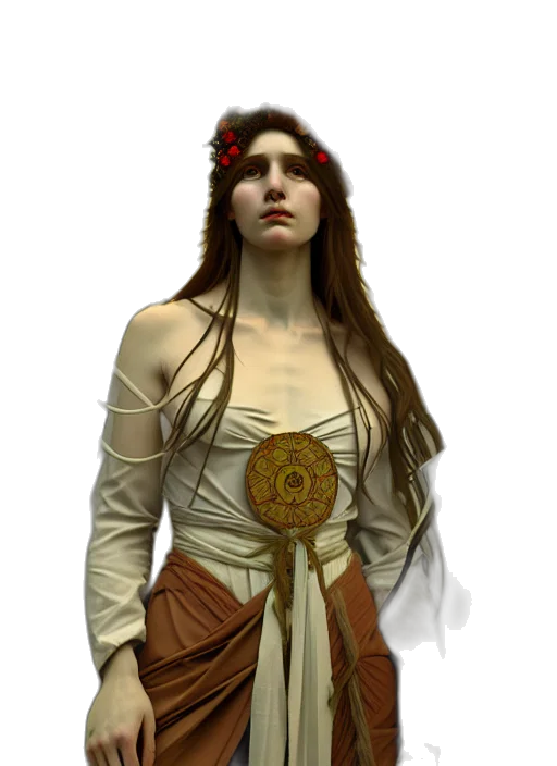 staff, jewelry, dress, crown transparent PNG cut-out