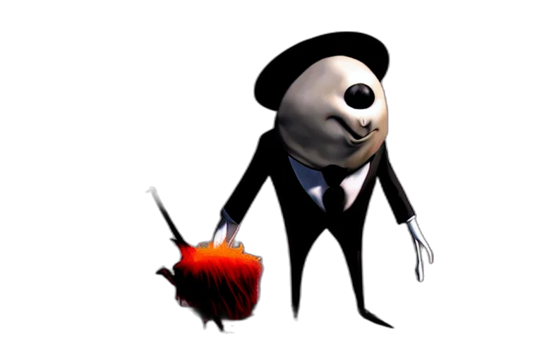 creature, staff, animal, mask transparent PNG cut-out