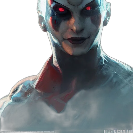 mask, face, robot, creature transparent PNG cut-out