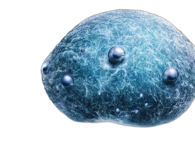 animal, creature, umbrella, mask, 3d render, photorealistic, concept art, outer space transparent PNG cut-out