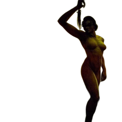 staff, dress, sword, creature transparent PNG cut-out