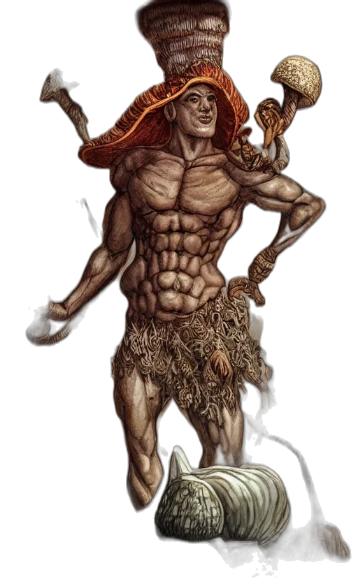creature, staff, fantasy art, concept art transparent PNG cut-out