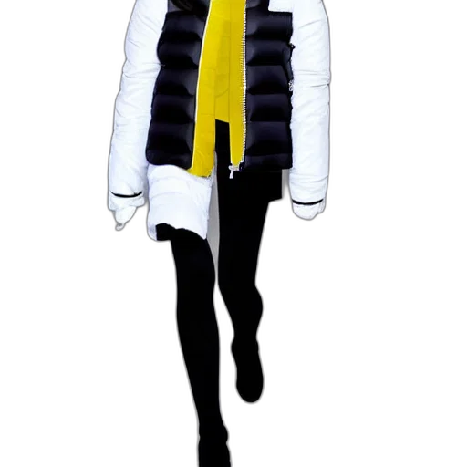 jacket, staff, 3d render, concept art transparent PNG cut-out