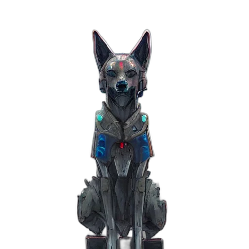robot, staff, animal, creature transparent PNG cut-out