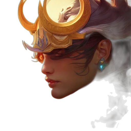 mask, crown, face, hat, fantasy art, concept art, pixel art, photorealistic transparent PNG cut-out