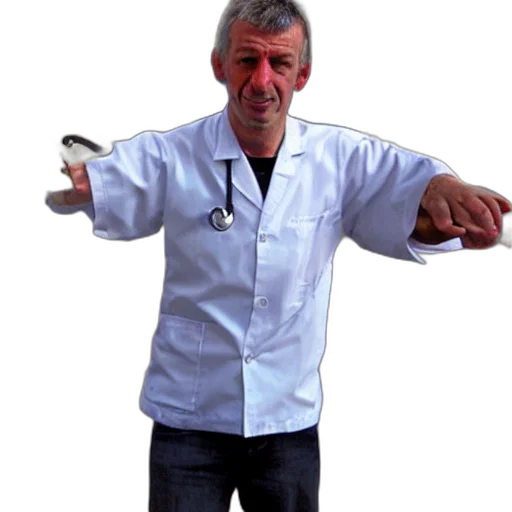 staff, jacket, weapon, food, 3d render, concept art, photorealistic, tony transparent PNG cut-out