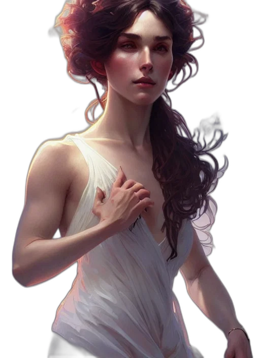 dress, crown, face, jewelry transparent PNG cut-out