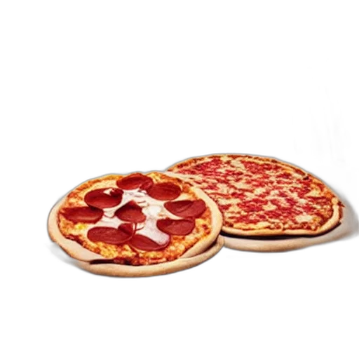 food, 3d render, photorealistic, mcdonalds, pizza, advertisement, award, winning transparent PNG cut-out