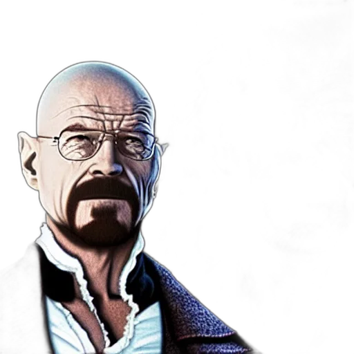 jacket, face, staff, comic book art transparent PNG cut-out