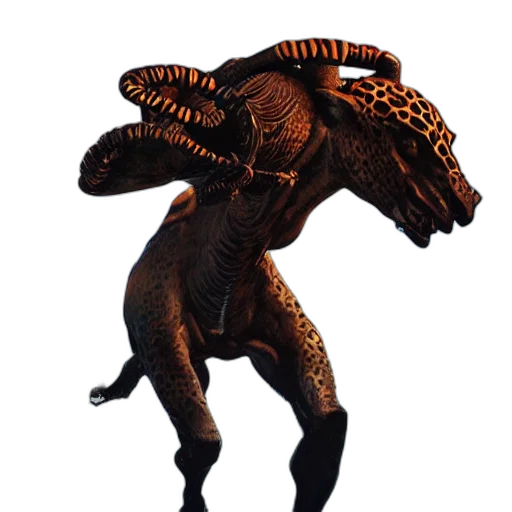 creature, dragon, animal, staff transparent PNG cut-out