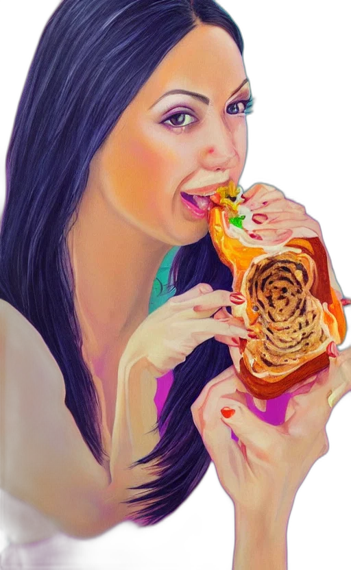 food, face, jewelry, dress transparent PNG cut-out
