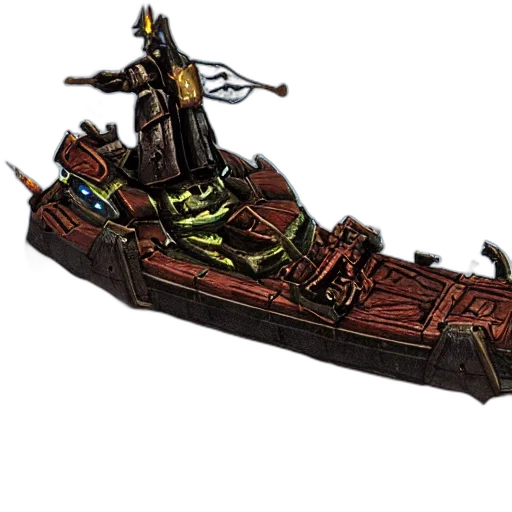 concept art, fantasy art, thanatic, abyssal, destroyer transparent PNG cut-out