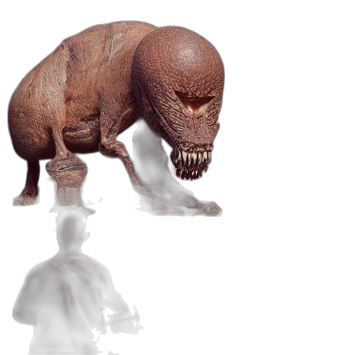 creature, animal, mask, face, concept art, 3d render, photorealistic, fantasy art transparent PNG cut-out