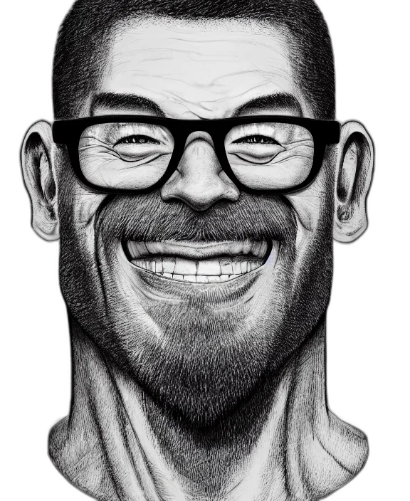face, mask, staff, creature, cartoon, photorealistic, comic book art, pencil sketch transparent PNG cut-out