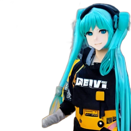 robot, staff, weapon, 3d render transparent PNG cut-out