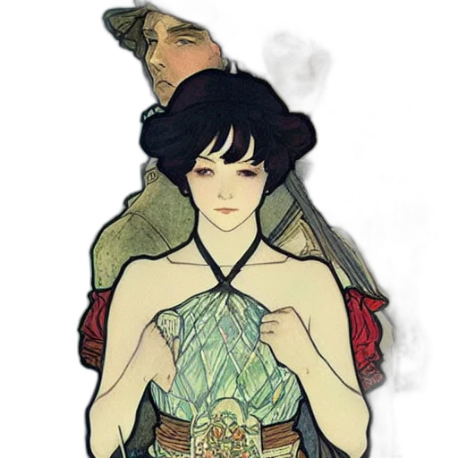 dress, staff, sword, dragon, fantasy art, concept art, pixel art, watercolor transparent PNG cut-out