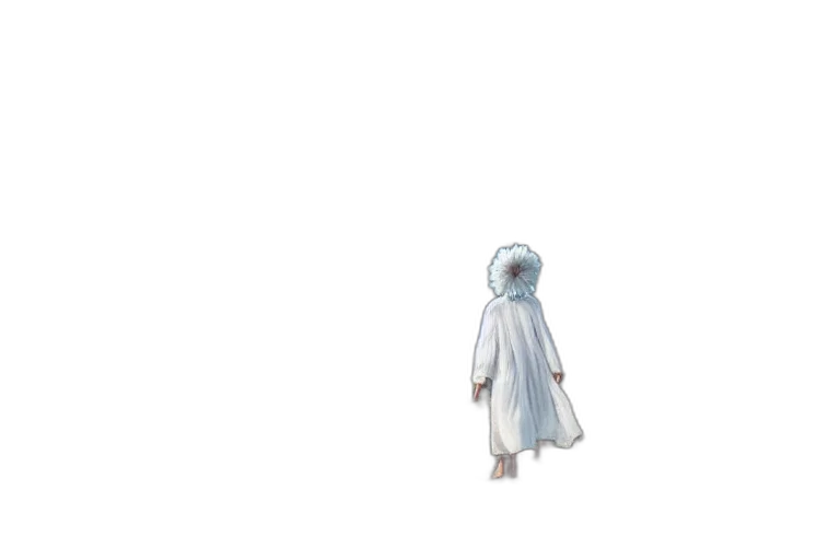 dress, robot, creature, mask, concept art, 3d render, pixel art, anime transparent PNG cut-out