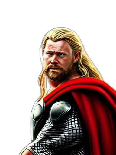 comic book art, concept art, fantasy art, cartoon transparent PNG cut-out