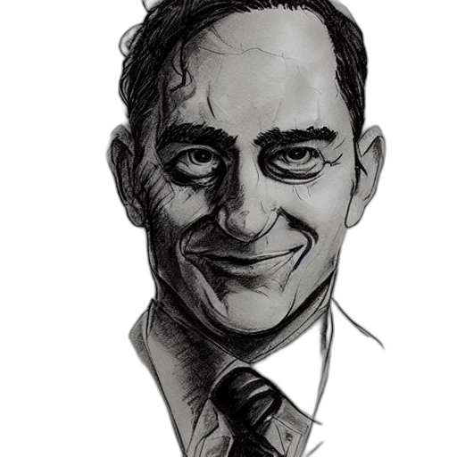 face, staff, cartoon, comic book art transparent PNG cut-out