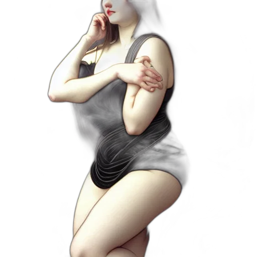 dress, mask, robot, staff transparent PNG cut-out