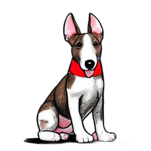 animal, staff, cartoon, photorealistic transparent PNG cut-out