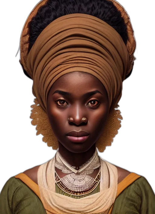 face, crown, jewelry, dress, concept art, photorealistic, fantasy art, comic book art transparent PNG cut-out